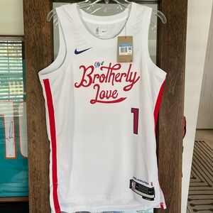 Philadelphia 76ers James Harden city jersey “city of brotherly love” edition